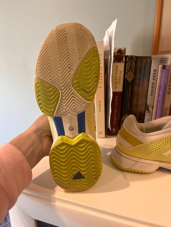 Adidas Stella McCartney Barricade Athletic Women\'s Tennis Shoe Sneaker Yellow -7
